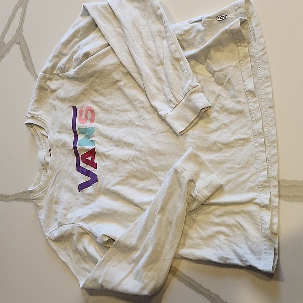 EuC vans size 14 long sleeve